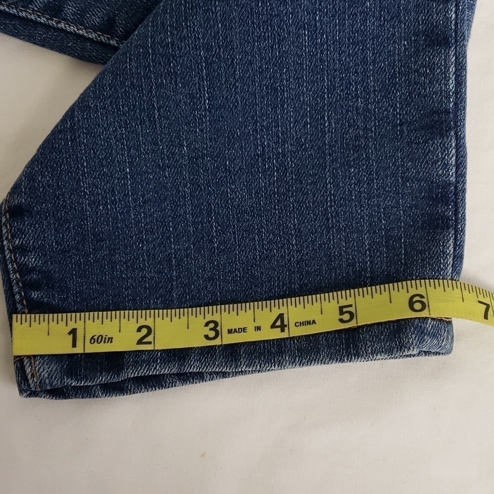 LEVI'S 512 Classic Slim Fit Stretch Tapered Leg High Waist 12S EUC - Picture 10 of 11